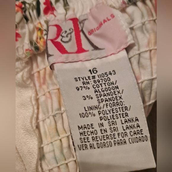 Perfect spring/summer dress. Size 16. - Picture 3 of 3